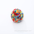 Wholesale in stock colorful cat ball cat products